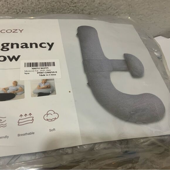 Momcozy Original F Shaped Pregnancy Pillows with Adjustable Wedge Pillow - Picture 6 of 8
